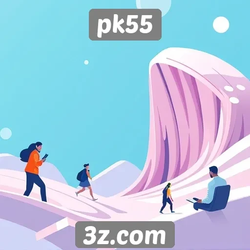 experiência do usuário no site pk55